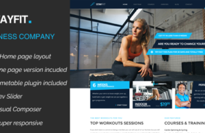 Stayfit | Fitness WP Layout