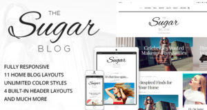 Sugar – Sauberes und persönliches WordPress-Blog-Thema