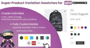 Super Product Variation Swatches für WooCommerce
