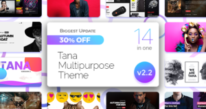 Tana Multipurpose – Newspaper Music Movie & Fashion, 14 in 1 Magazinthema