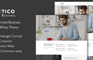 Tico – Responsive Business WordPress Vorlage