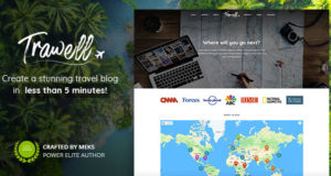 Trawell – Reiseblog-Template für WordPress