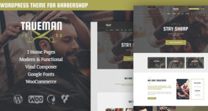 Trueman – Friseur & Rasur Barbershop WordPress Template