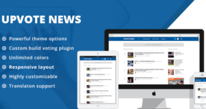 UpVote – Social Bookmarking WordPress Vorlage