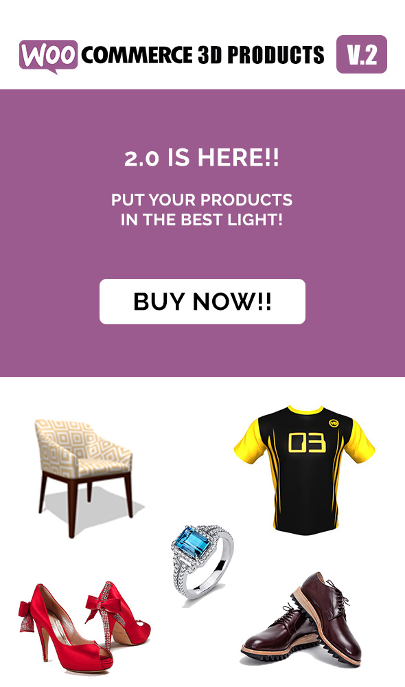 Woocommerce 3D-Produkte - 3