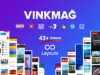 Vinkmag - Multi-Konzept-Nachrichtenmagazin WordPress Layout