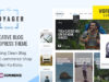Voyager - Kreatives Blog WordPress Template
