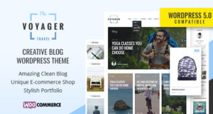 Voyager – Kreatives Blog WordPress Template