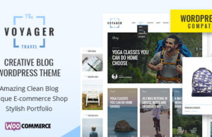 Voyager – Kreatives Blog WordPress Template