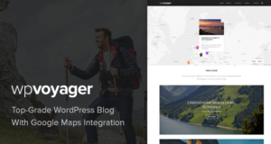 WPVoyager – Reiseblog WordPress Layout