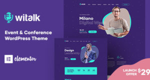 WiTalk – Event & Konferenz WordPress Template