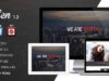 Wisten - WordPress One Page Parallax Layout