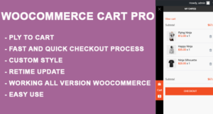 WooCommerce Cart Pro – Seitenleistenwagen