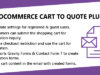 WooCommerce Cart zum Zitieren des Plugins