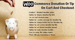 WooCommerce Spende oder Tipp auf Warenkorb und Kasse