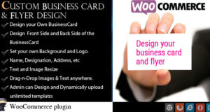 WooCommerce Visitenkarten & Flyer Design