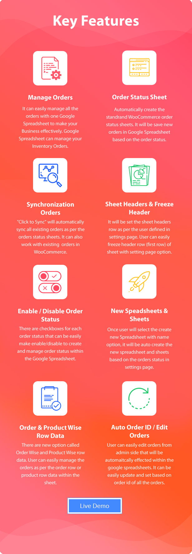 WooSheets - Verwalten von WooCommerce-Bestellungen mit Google Spreadsheet - 5