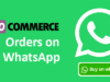 Woocommerce-Bestellungen auf WhatsApp