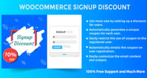 Woocommerce-Registrierungsrabatt