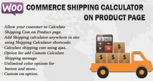 Woocommerce Versandrechner Auf Produktseite
