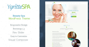 Ygritte Spa – Beauty Salon WordPress Template
