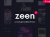 Zeen | WordPress Layout für das Next Generation Magazine