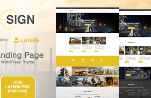 Zeichen – Fabrik | Industrie | Aufbau Responsive Layer WordPress Layout
