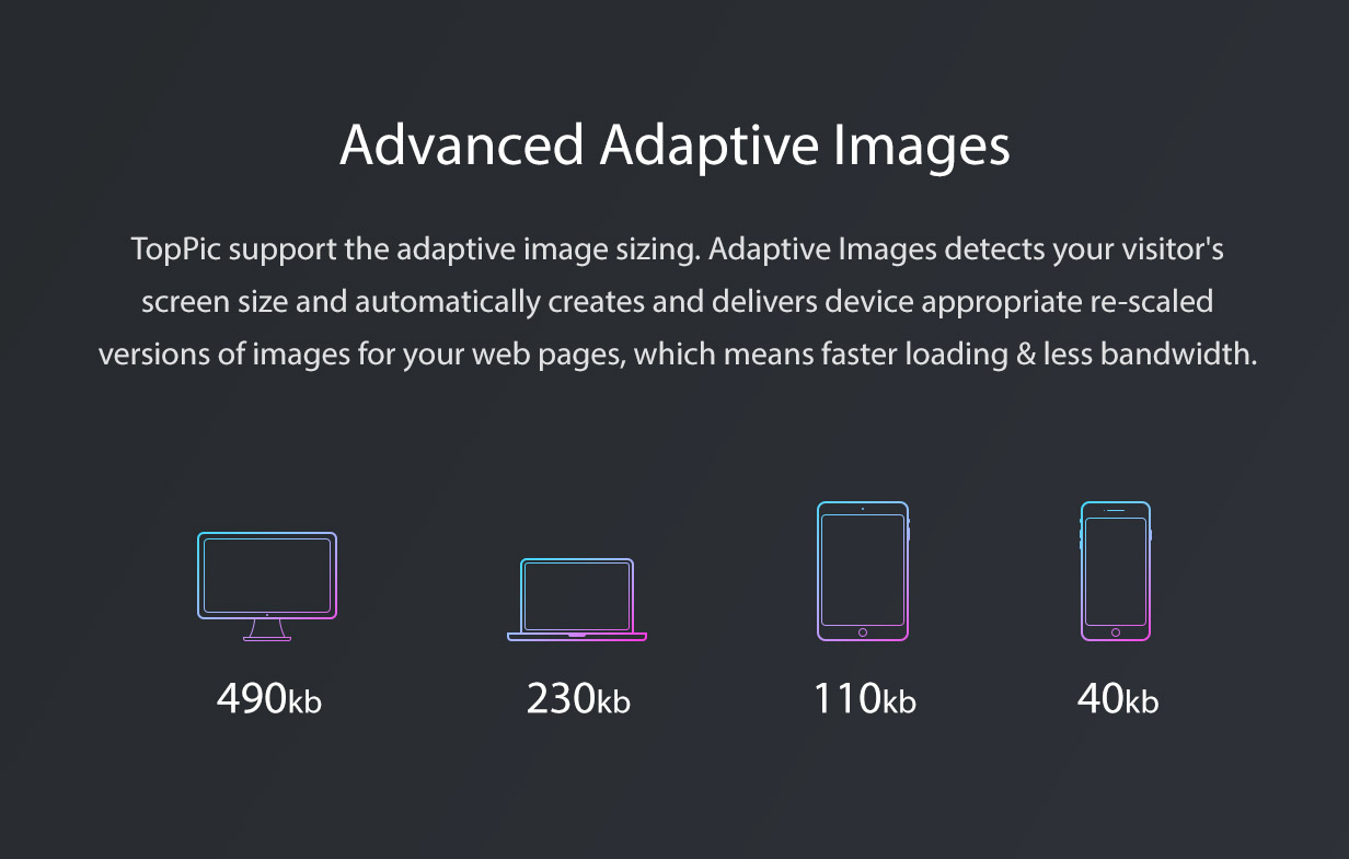 TopPic Fotografie WordPress Adaptive Bilder