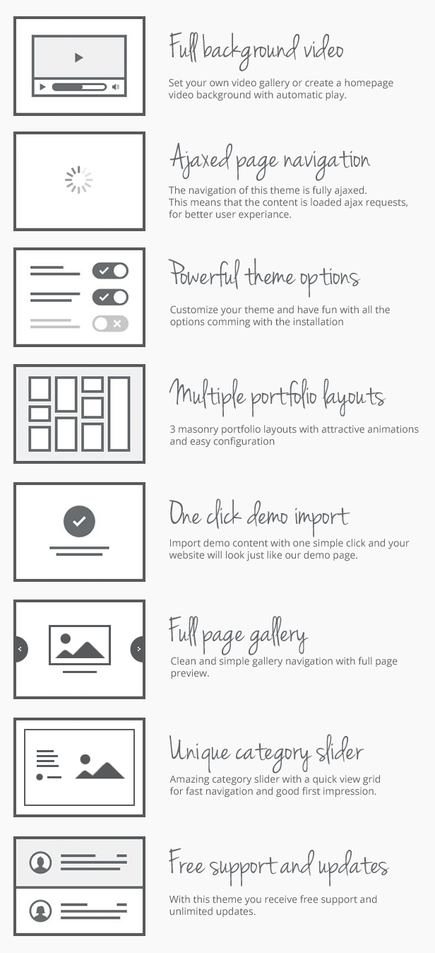 Trend - Fotografie WordPress Theme - 1