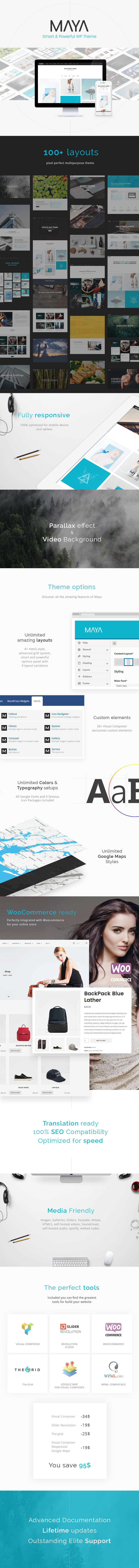 Maya - Intelligentes und leistungsstarkes WP-Thema - 6