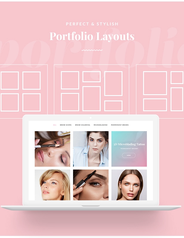 Microblading & Augenbrauen Beauty Salon WordPress Theme - Browcraft - 5