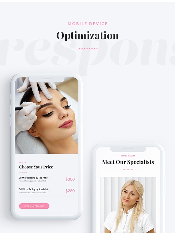 Microblading & Augenbrauen Beauty Salon WordPress Theme - Browcraft - 7