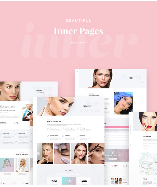 Microblading & Augenbrauen Beauty Salon WordPress Theme - Browcraft - 8