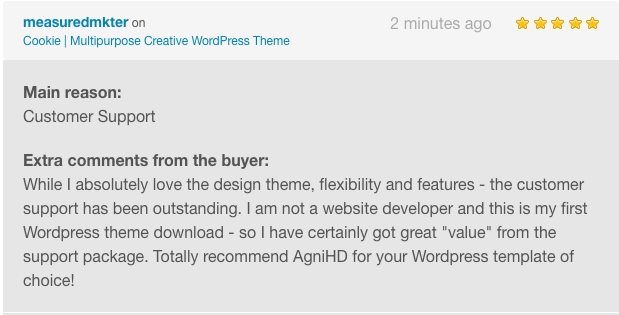 Cookie | Mehrzweck Kreatives WordPress Theme - 2