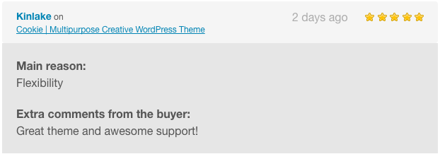 Cookie | Mehrzweck Kreatives WordPress Theme - 4