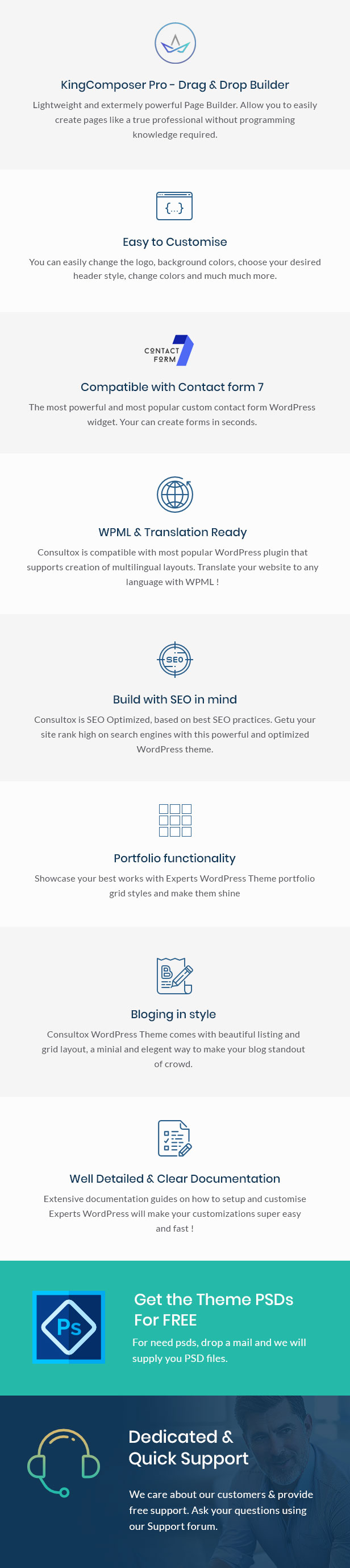 Consultox - Beratungsgeschäft WordPress Theme - 2