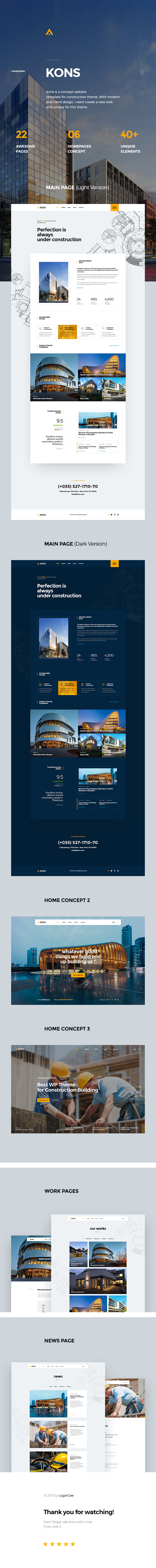 Kons - Konstruktion und Bau von WordPress Theme - 5