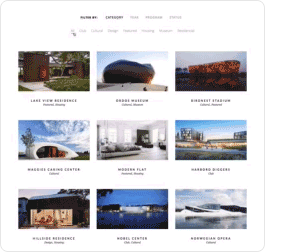 MIES - Ein WordPress-Theme für avantgardistische Architektur - 5