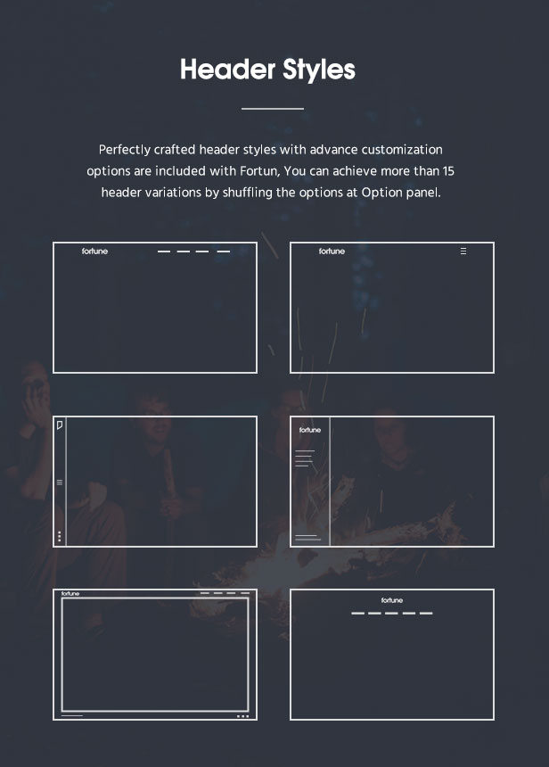 Fortun | WordPress-Theme mit mehreren Konzepten - 11