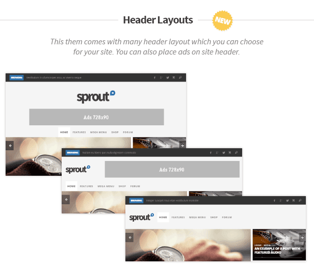 Header-Layouts