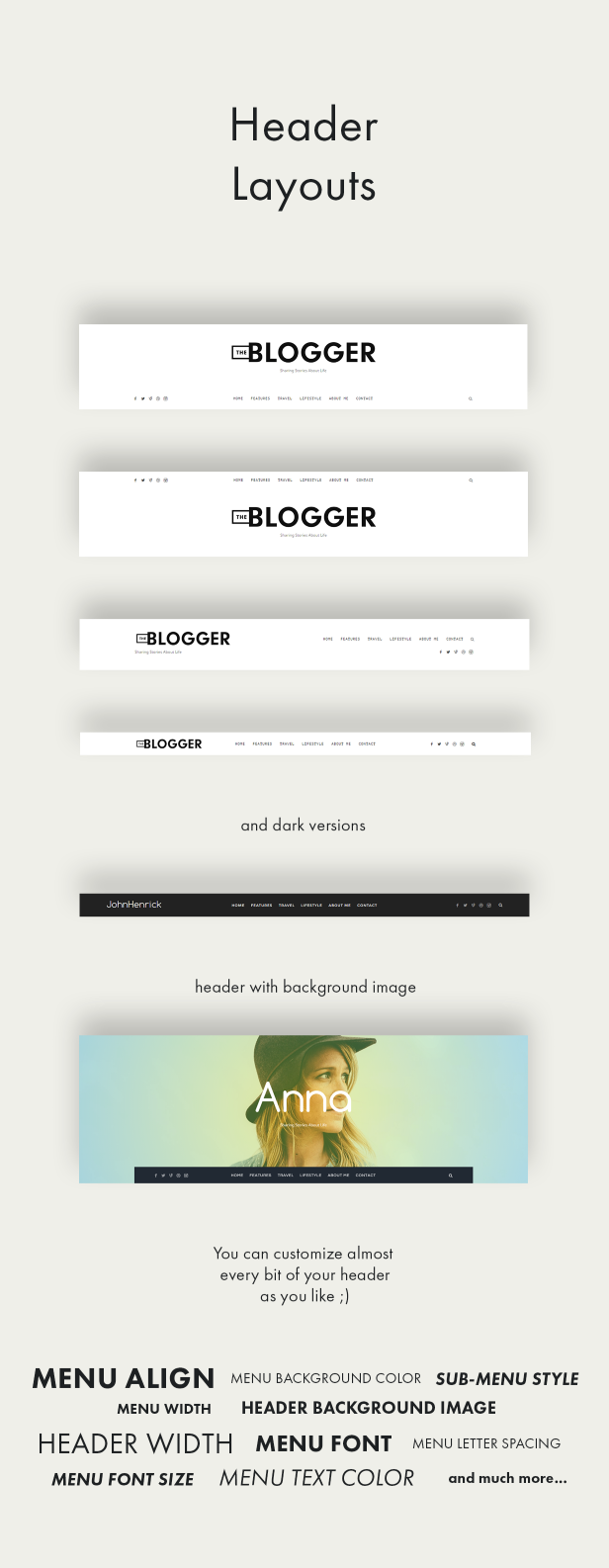 theblogger-Header-Layouts