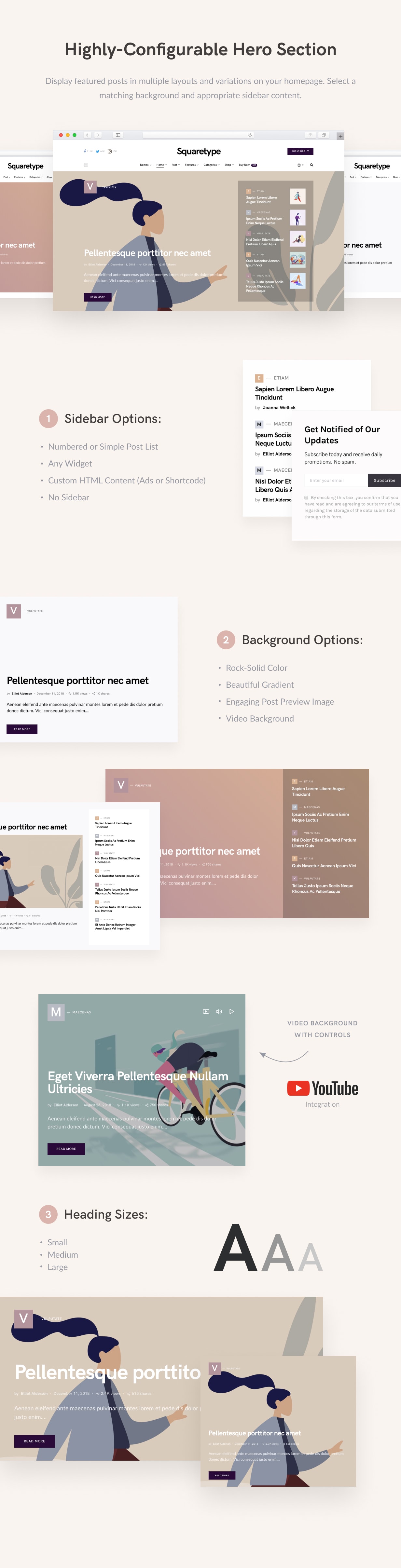Squaretype - Modernes Blog WordPress Theme - 3