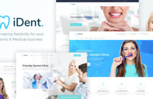 iDent – Zahnarzt & Medizin WordPress Vorlage