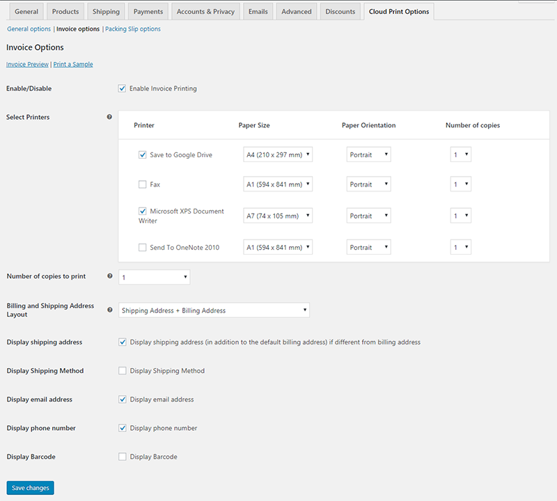 WooCommerce Google Cloud Print | Woocommerce Automatischer Auftragsdruck - 4