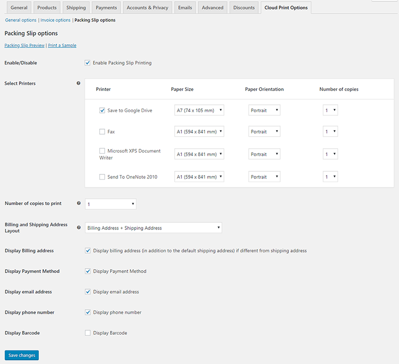 WooCommerce Google Cloud Print | Woocommerce Automatischer Auftragsdruck - 5