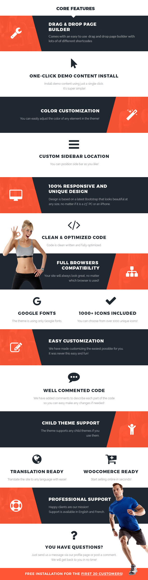 IronLift - Fitness und Gym WordPress Theme - 2