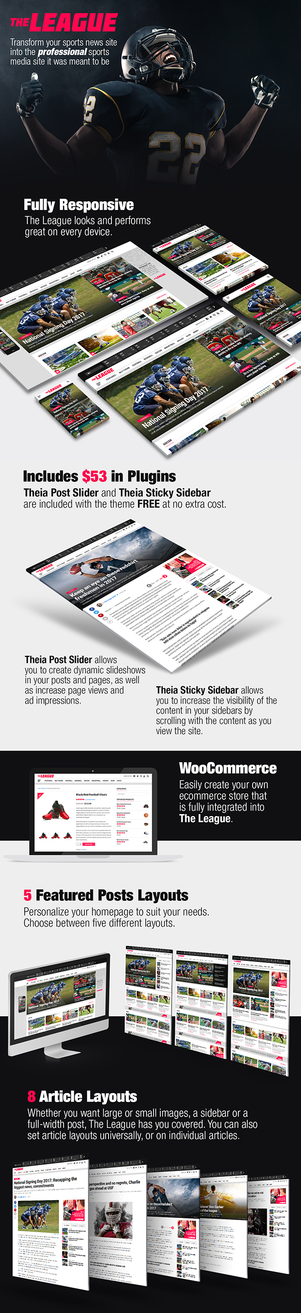 Die Liga - Sportnachrichten & Magazin WordPress Theme - 2