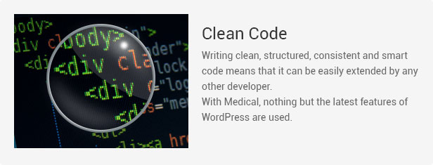 Sauberer Code: Durch das Schreiben von sauberem, strukturiertem, konsistentem und intelligentem Code kann er problemlos von jedem anderen Entwickler erweitert werden. 