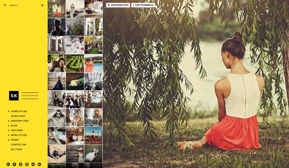 Moon - Fotografie Portfolio Theme für WordPress - 4