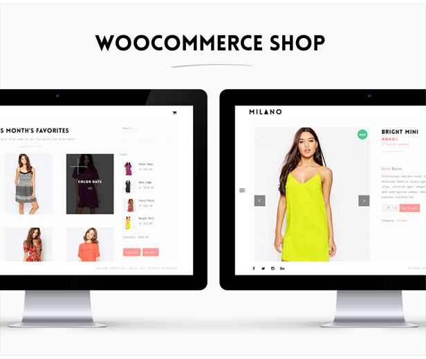 minimales Woocommerce WordPress-Thema